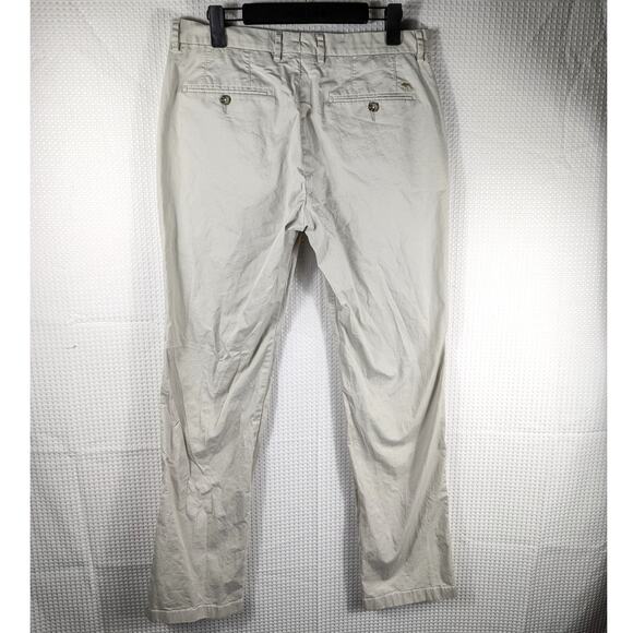 Onward Reserve 34x34 Men’s Khaki Chino Pants Beige Cotton Stretch Casual Athens - Picture 2 of 4